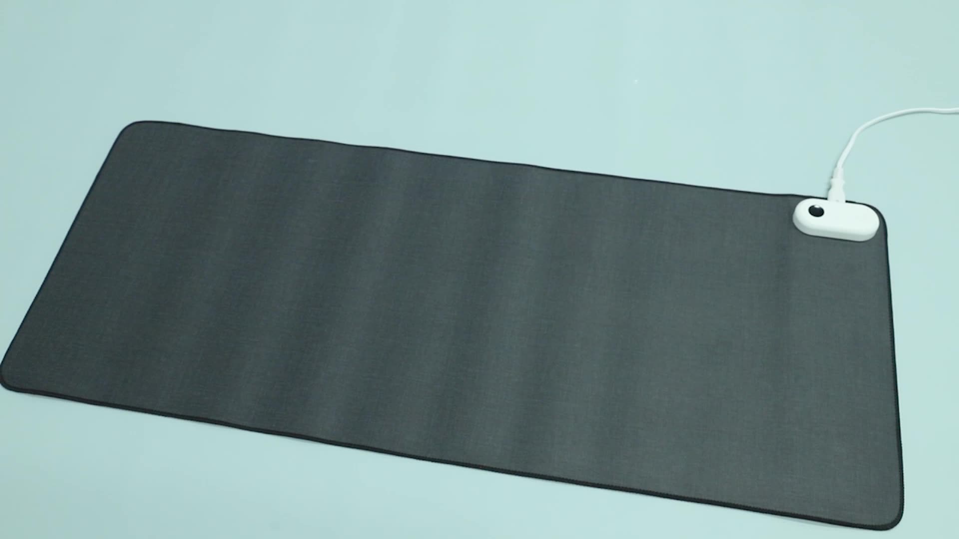 Winter Series Computer Accessories Custom Warm Leather Desk Pad Mat Set