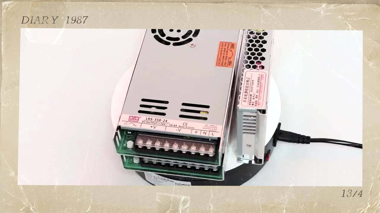 Smps Lrs3505 300w Industrial 5v 5 Volt 60a Power Supplies 220v Ac To