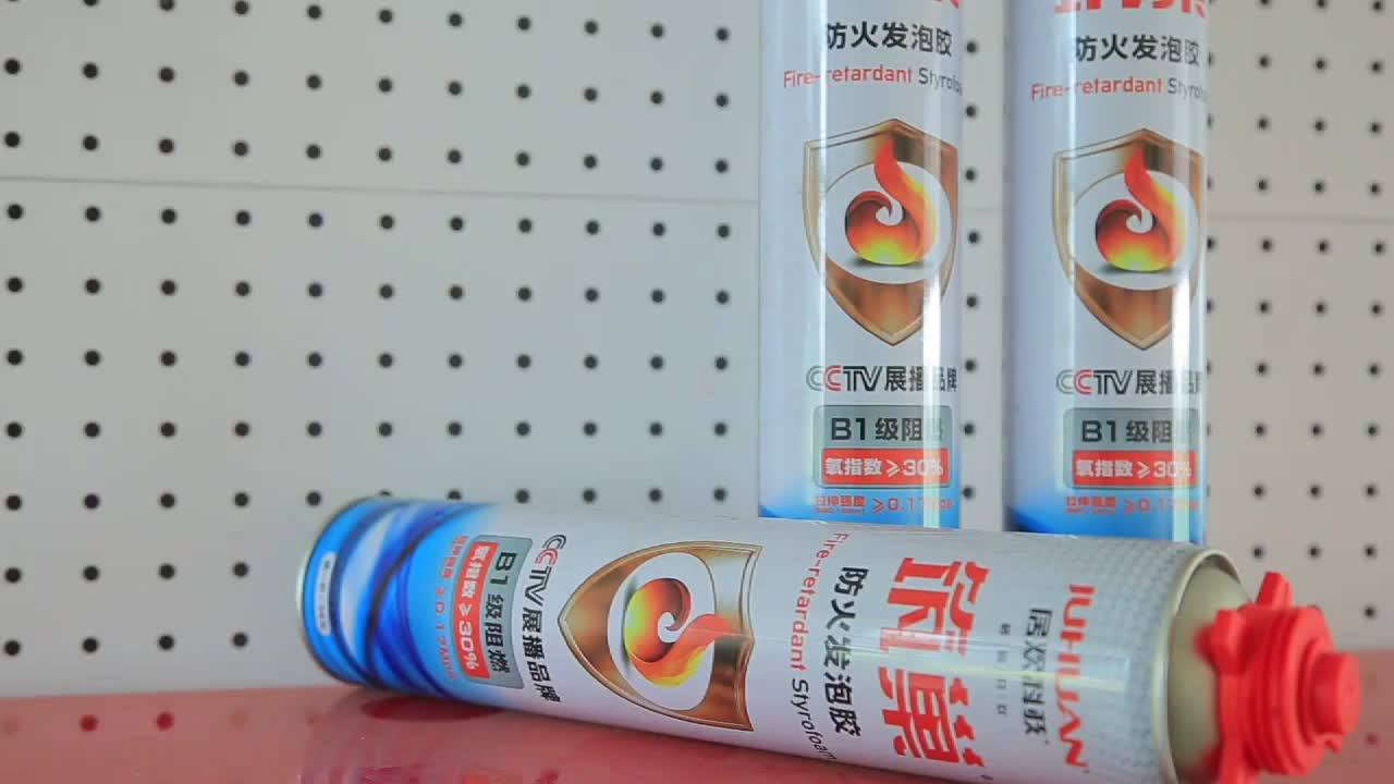 B1 Fireproof Wholesale Spray Adhesive Nonflammable Pu Foam