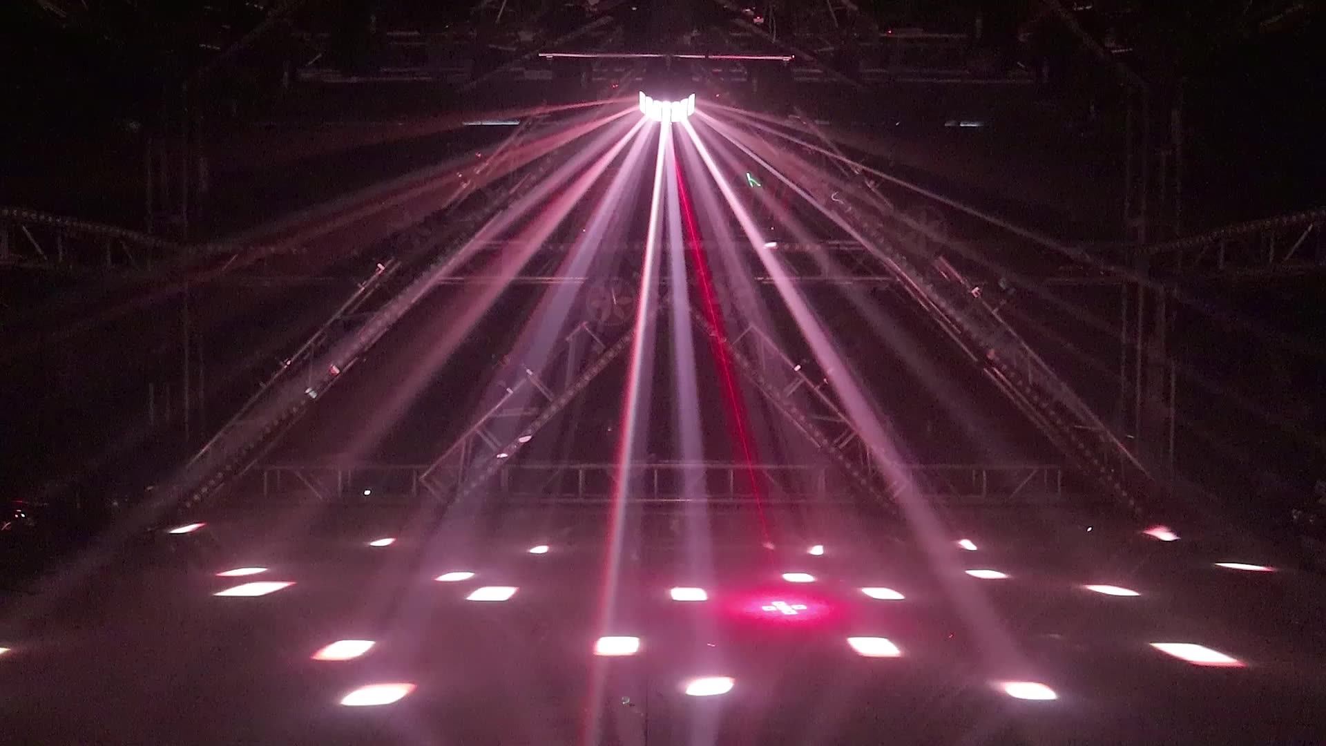 Disco Stage Lighting 50w Butterfly Disco Led Three Layer Derby Light