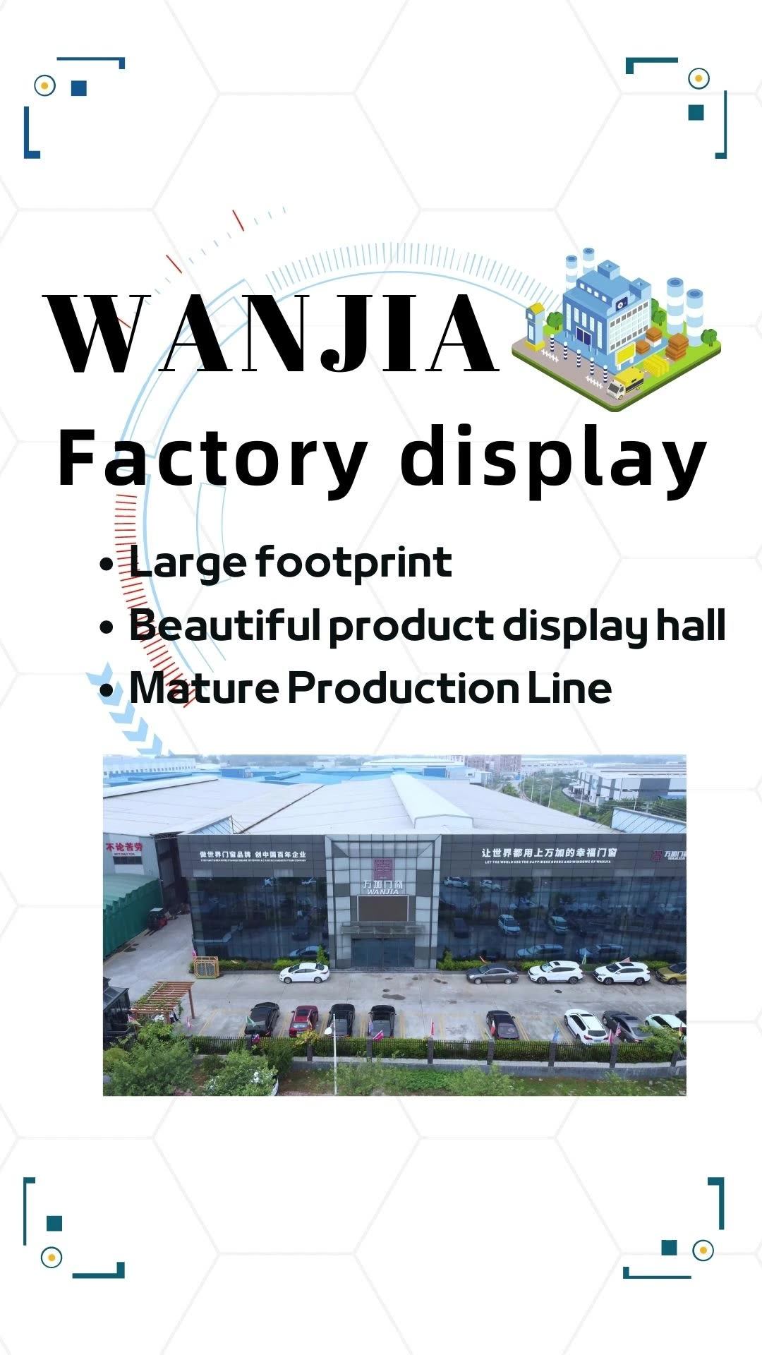 Wanjia Suppliers Fast Delivery Fire Rated Exterior Steel Door Entry