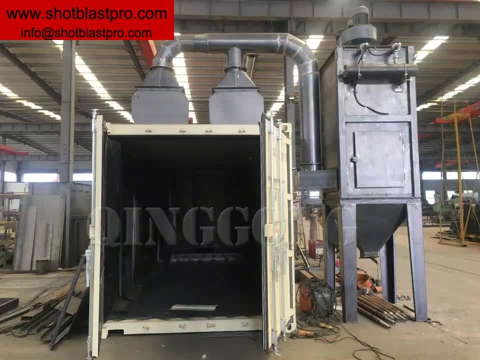 40ft Container Shot Blasting Booth/ Sand Blasting Room Buy 40ft