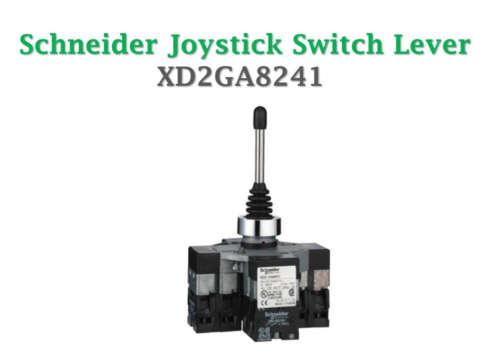 Ailao Interruptor, 1 Pieza XD2PA22CR 2NO Interruptor De Palanca De Mando Moment Neo De Retorno Por