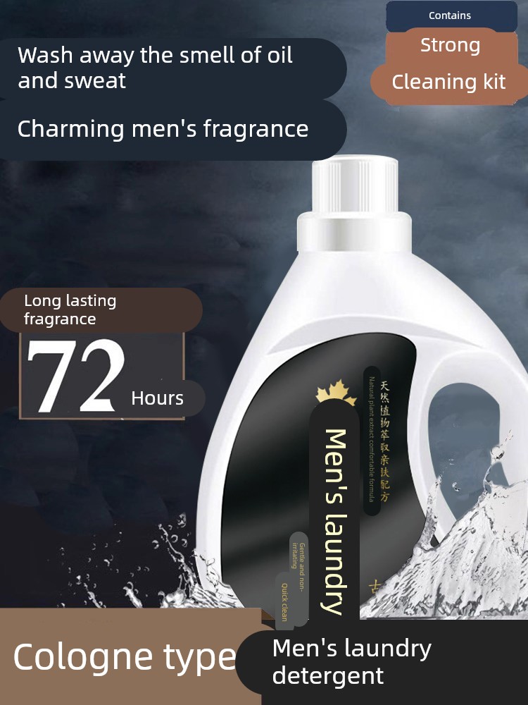 Cologne Laundry Detergent with Long-Lasting Fragrance for 72 Hours, Full Box Wholesale, Household Use, Men's Genuine Product, Ranked First in the List