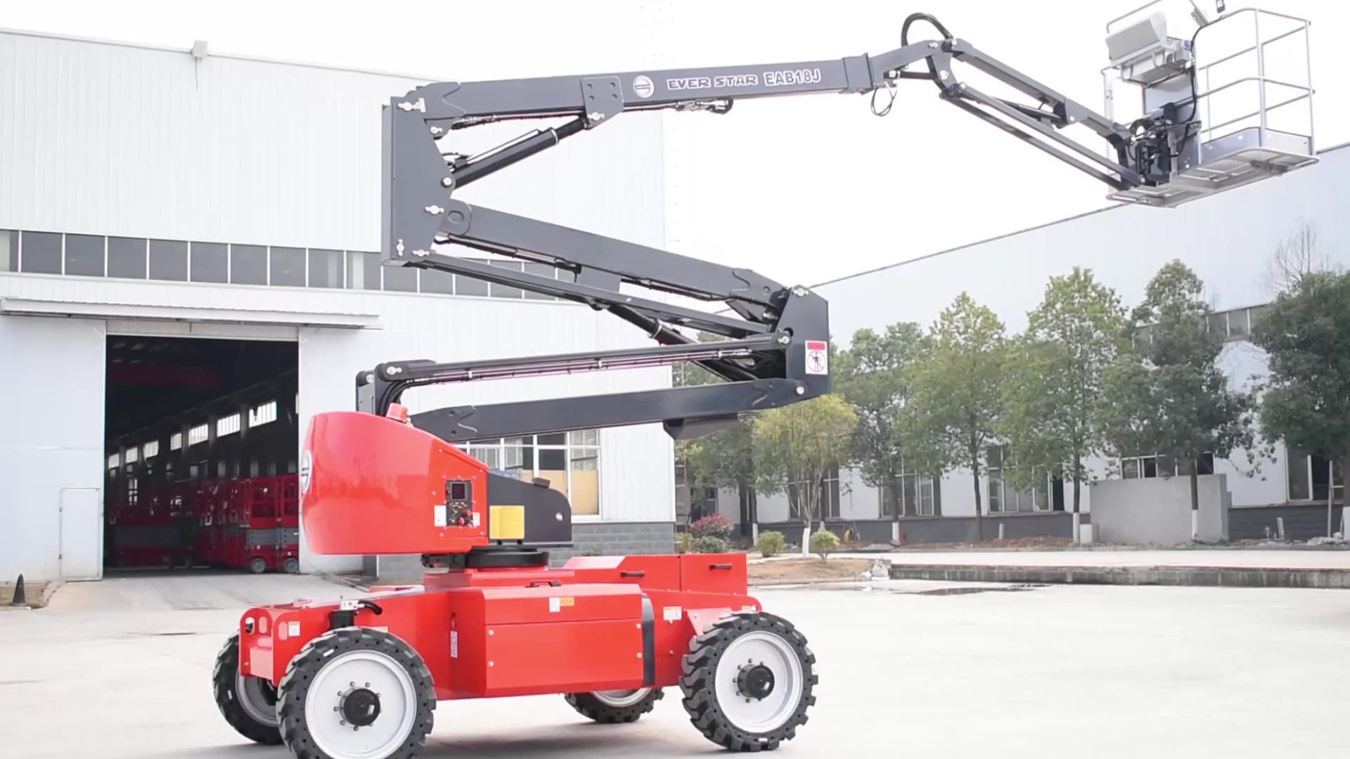 Diesel Articulated Boom Lift Selfpropelled Man Aerial Work Platforms
