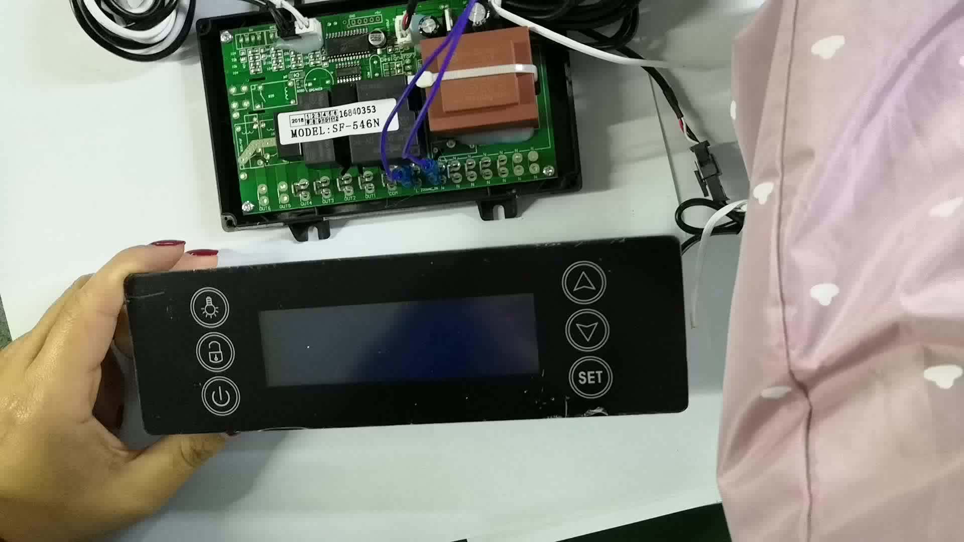 Wine Cooler Thermostat Lcd Touch Screen Electronic Digital Temperature