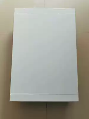 Household concealed 3-layer lighting strong electric box embedded three-row 48-loop switch box Villa distribution box transparent