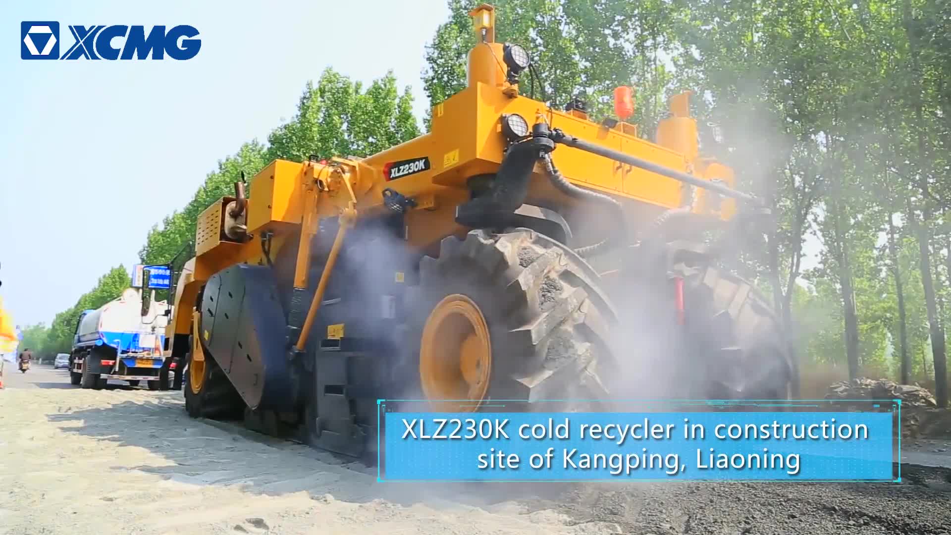 Xcmg Xl2503 Road Renewing Soil Stabilizer Machine For Civil Engineering