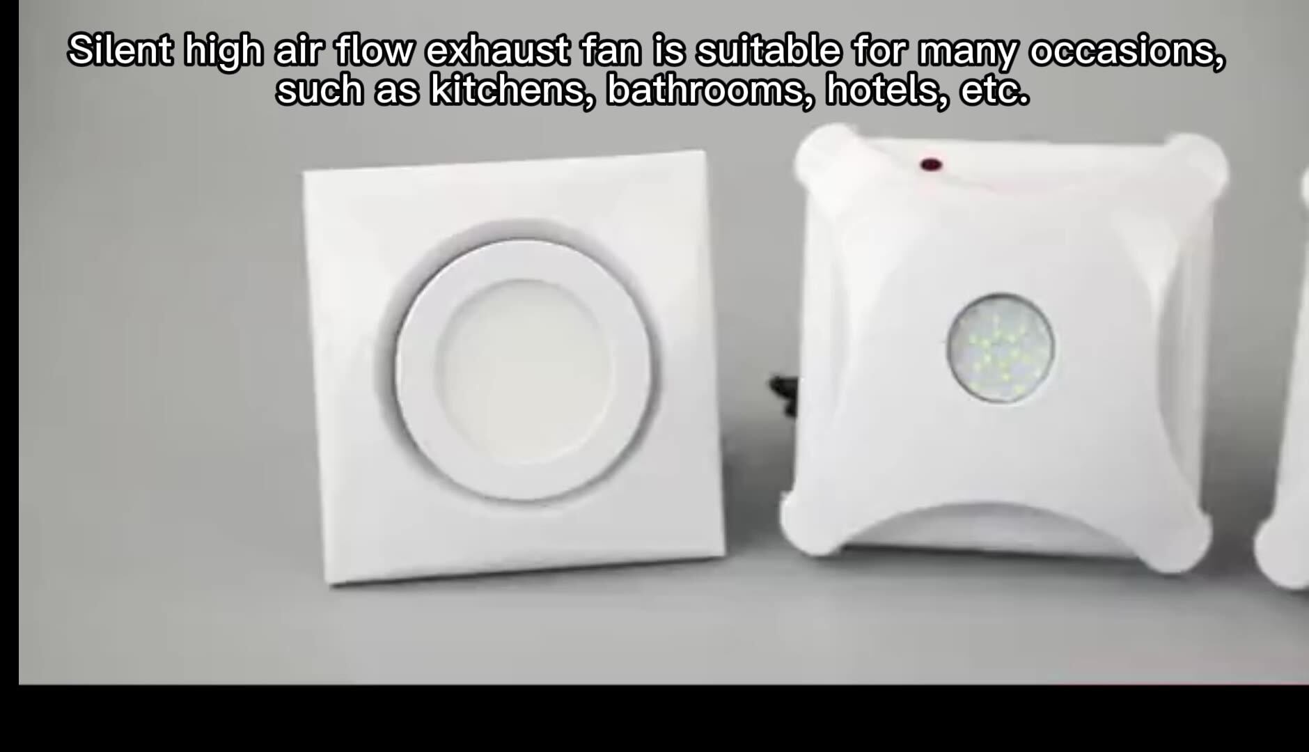 220v 6 Inch Customization Plastic Blinds Ventilation Kitchen Extractor