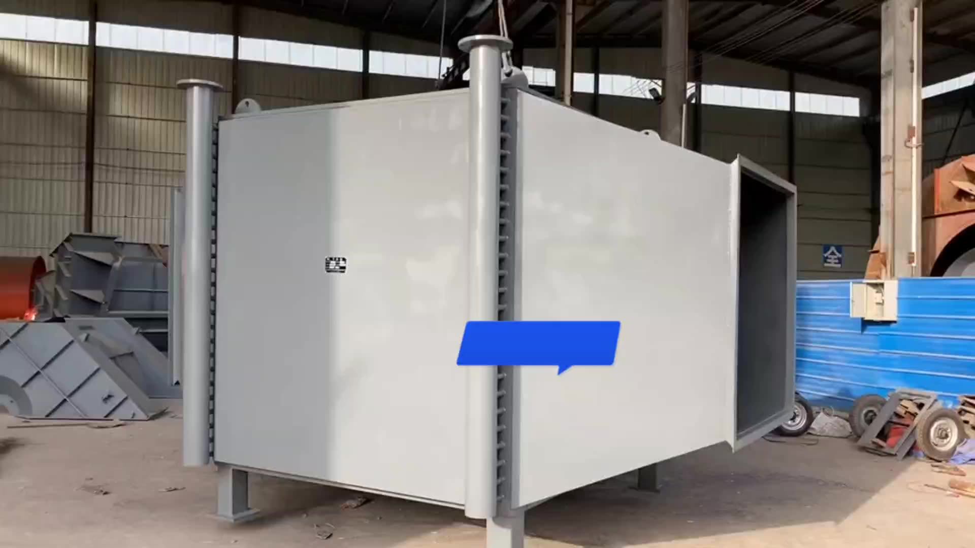 Steam Exchanger Finned Pipe Heat Exchanger For Gas Generator Sets Heat