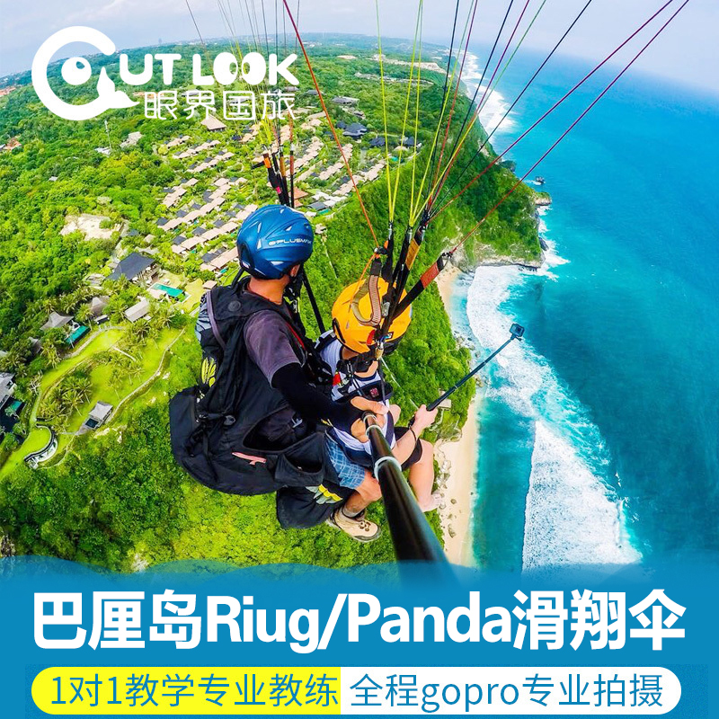インドネシア バリ島 日帰りツアー パラグライダー リウグベース パンダクリフロード ティンビスチャーター ATV スパ