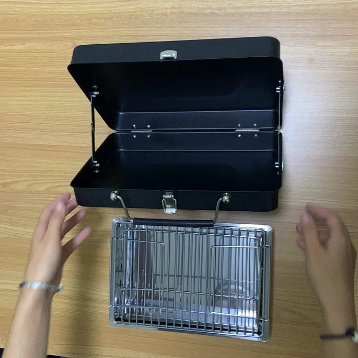 Factory Bbq Tool Box Grill Outdoor Barbecue Grill Bbq Charcoal Oven