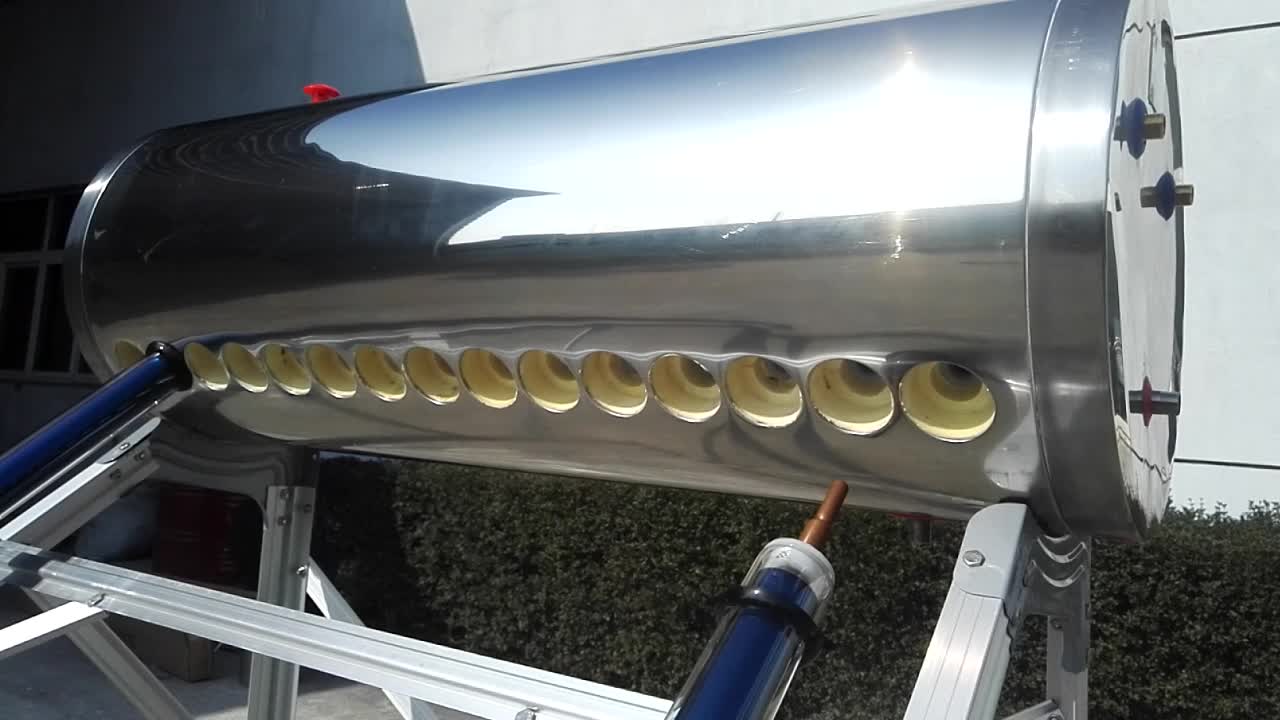 solar coil pool heater