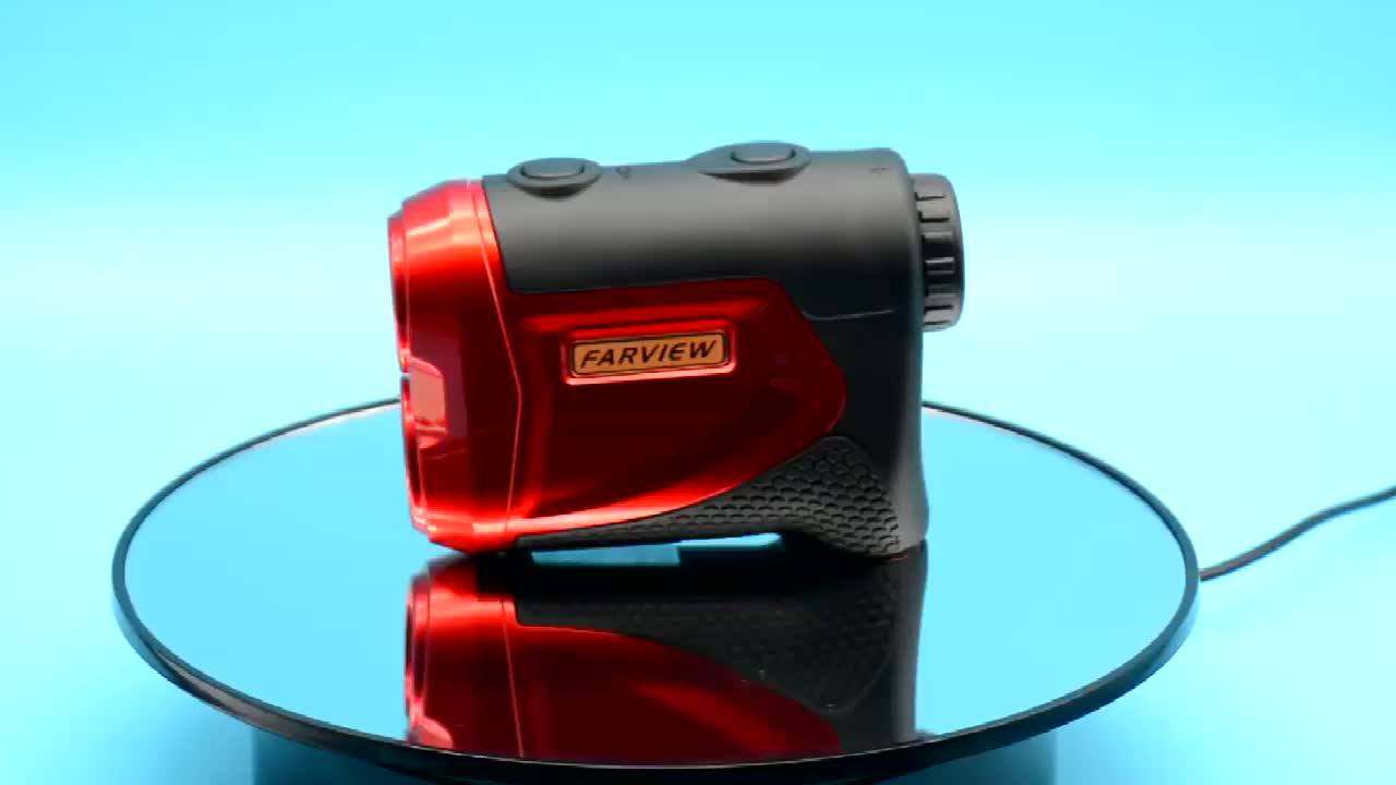 Waterproof 900y Golf Range Finder Scope Binocular With Laser