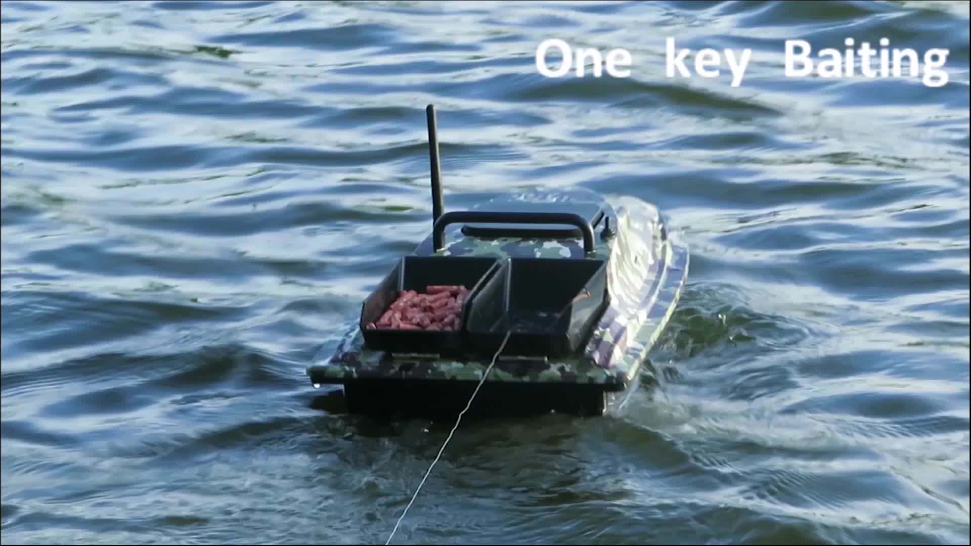 Best Selling Intelligent 500m Fixed Speed Sailing Rc Fishing Bait Boat