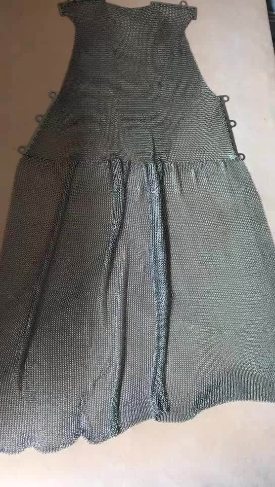 Stainless Steel Chain Mail Butcher Apron Used For Meat Cutting Buy 