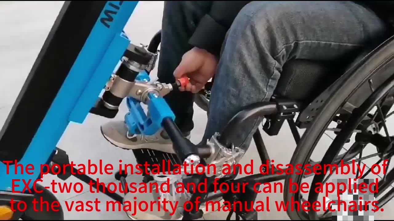 Portable Detachable Manual Wheelchair Electric Trailer Accessories