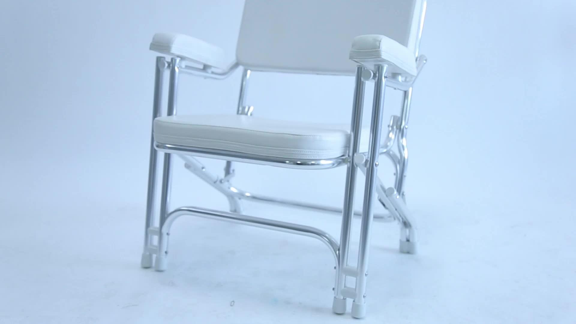 Foyo Cheap Marine Boat Yacht Chair With Aluminum Frame Fishing Seat