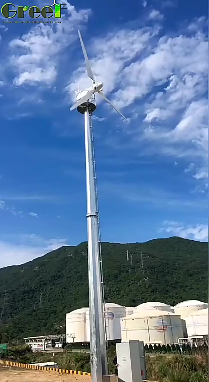 30kw Mini Rooftop Pitch Control Wind Turbine For Electricity Buy 5kw