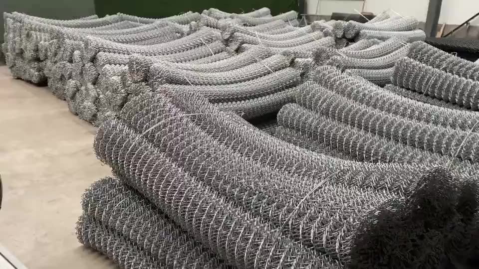 50*50mm 5foot 6ft 2m Standard Diamond Chain Link Cyclone Wire Fence