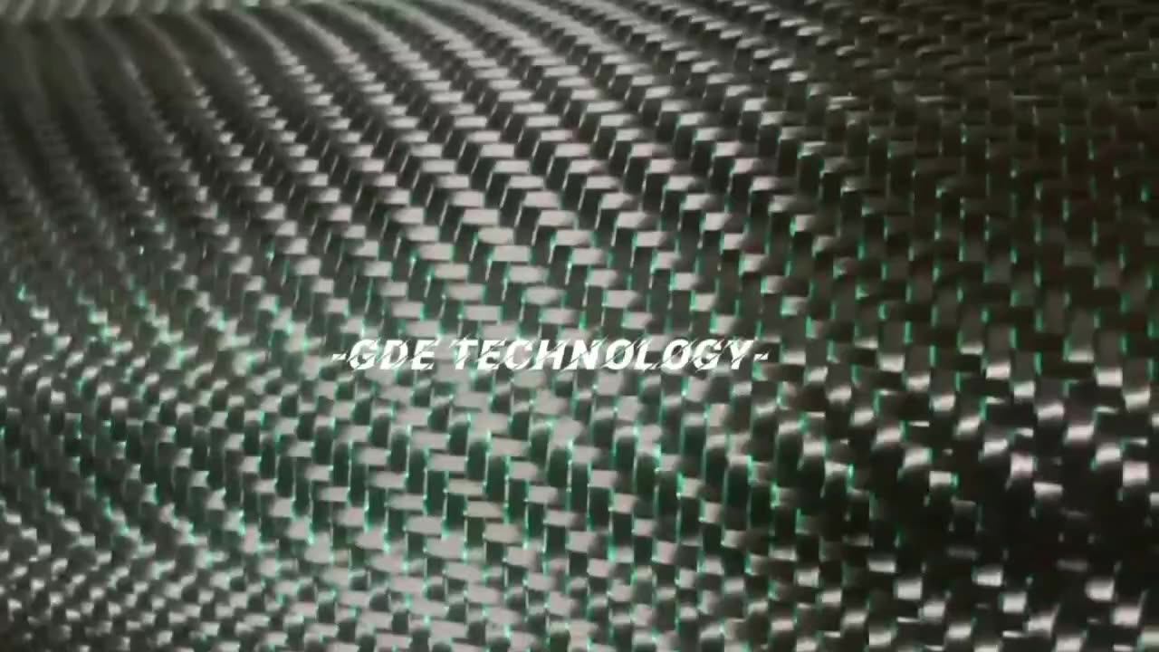 Colorful Shiny Metallic Thread Hybrid Plain Twill Weave Carbon Fibre