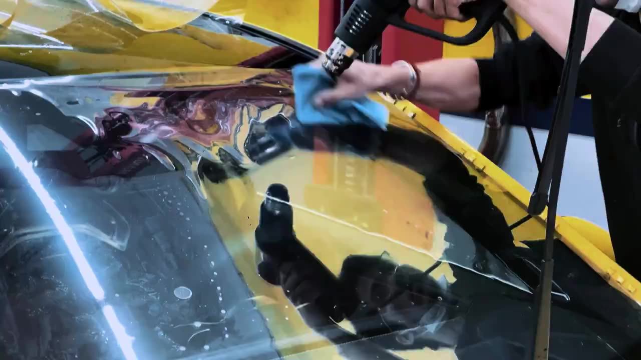 4mil Clearplex Pet Windshield Protection Film Anti Shatter Glass Safety