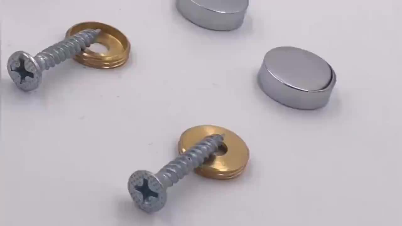 Cm017 Hot Selling Oem Available Decorative Screw Covers Brass Screw