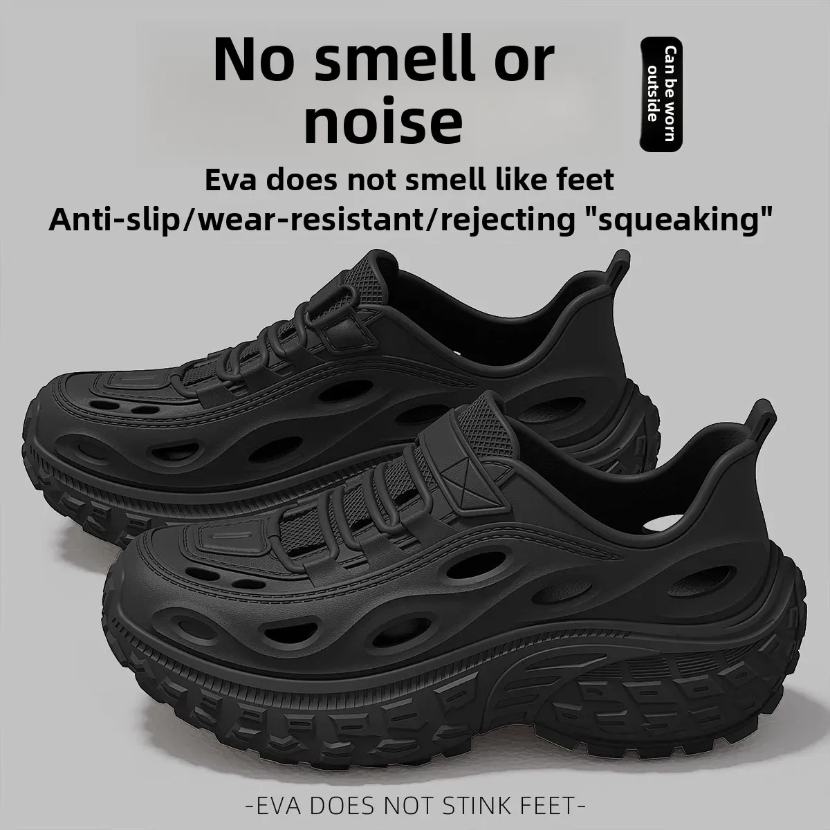 Hole Shoes Men's Outwear Summer Outwear Tracing Water Driving Breathable Sandals Beach Sports Sandals Men's