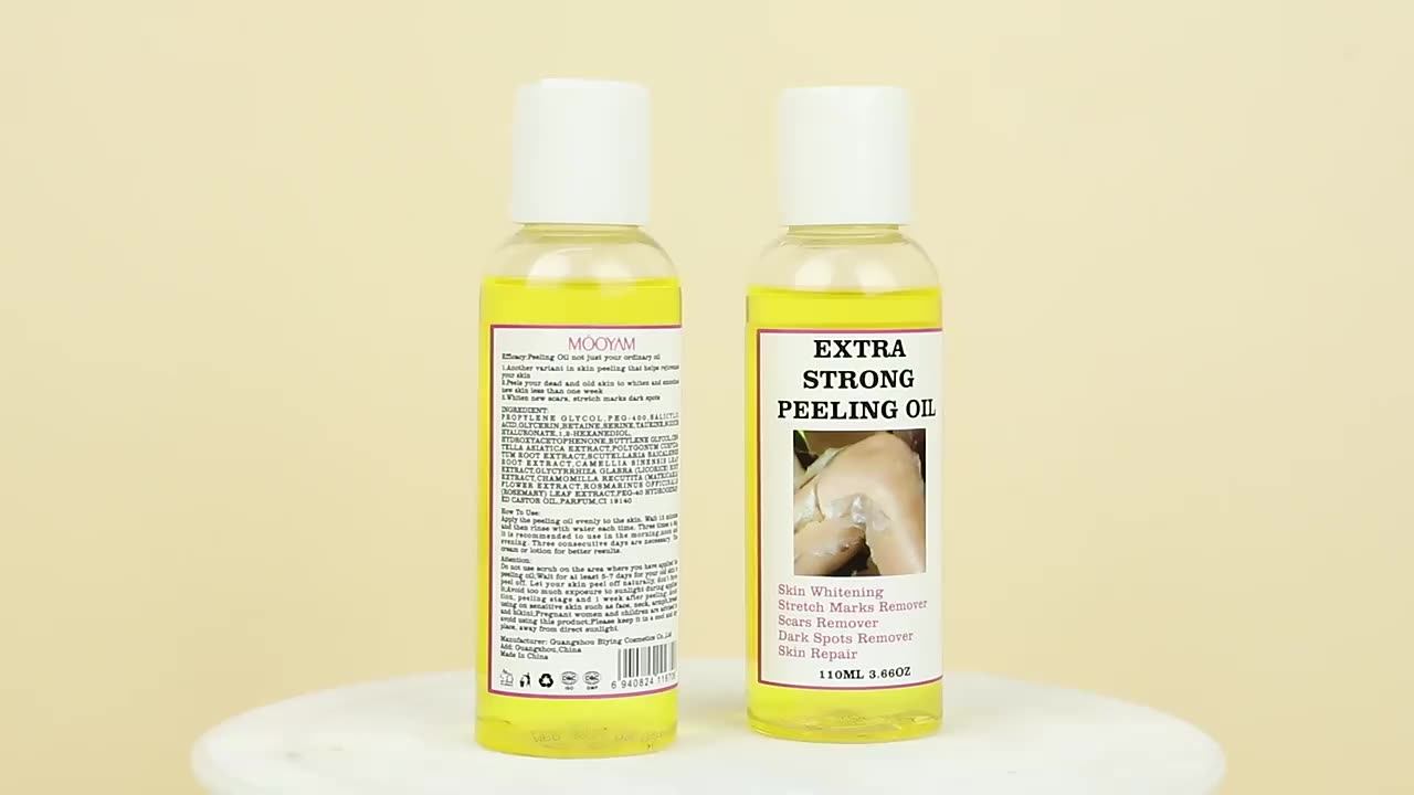 Oem Yellow Peeling Oil Vitamin C Vitamin E Knuckle Whitening