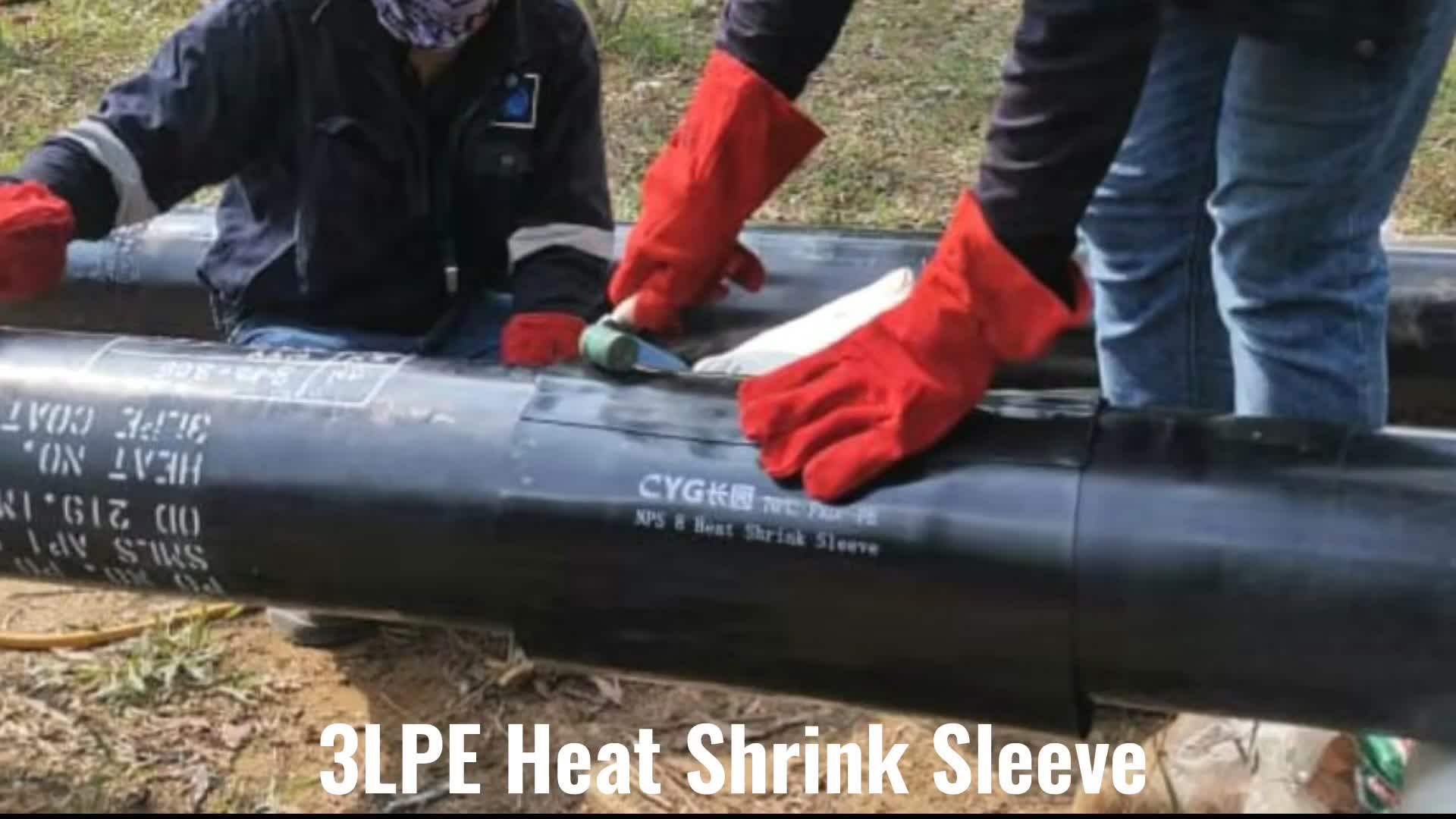 Hdpe Heat Shrink Sleeves Anticorrosion Heat Shrink Sleeve For Pipes