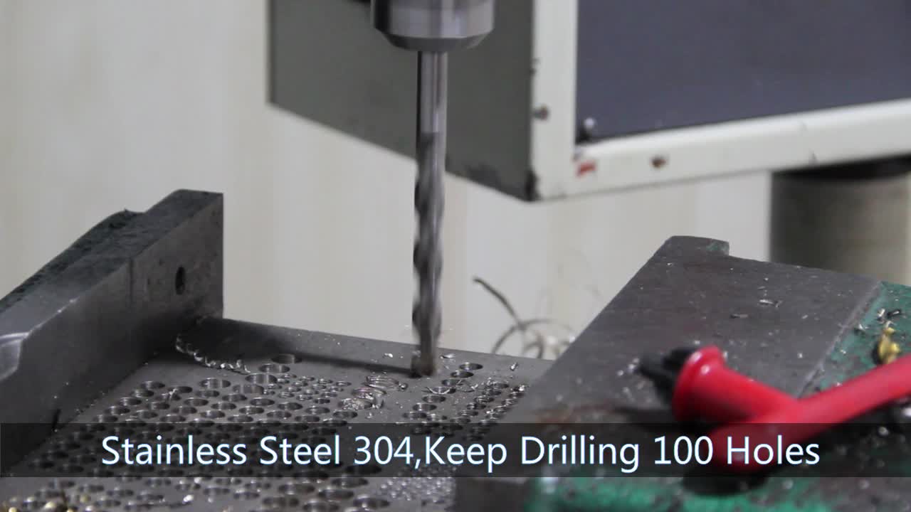 Hssco 110mm High Speed Steel M35 Cobalt Twist Drill Bit Set For Metal