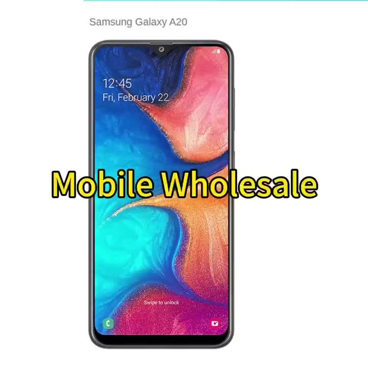 Brand A20 Used Second Hand Mobile Phone Mobiles Original Usa For