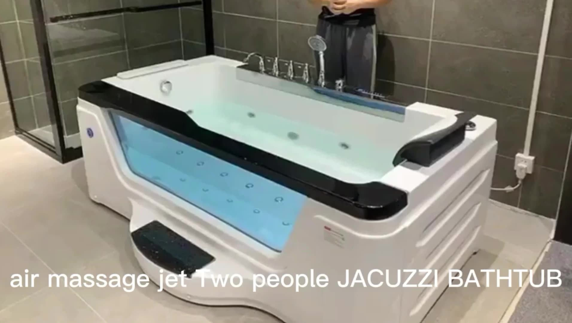 Longevity Clear Acrylic Luxury Bath Tubs With Hydro Massage Standard