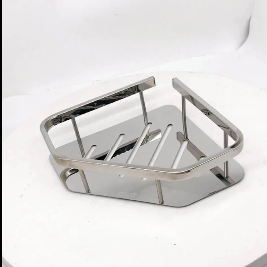 Wall Mount Shower Caddy Stainless Steel Bathroom Storage Organizer