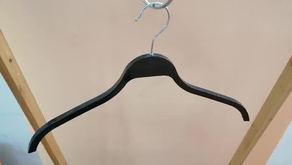 Zara Black Wooden Plywood Laminated Clothes Hanger Buy Garment Hanger