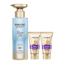 潘婷洗发水清润型530ml+护发素40ml*2支
