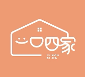 一口四家的LOGO