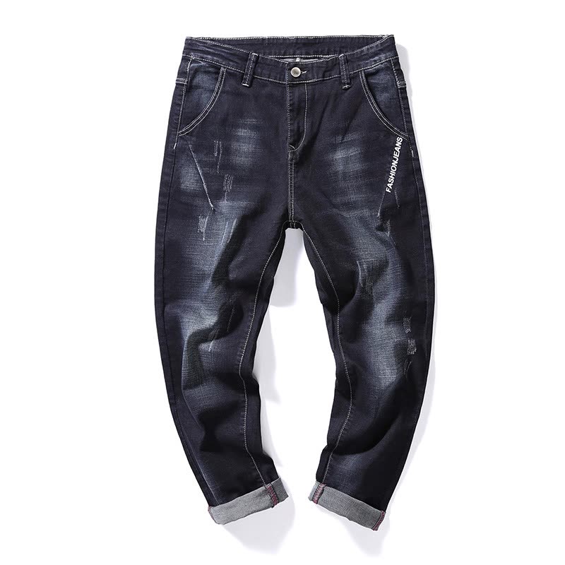 Men Jeans 2022 Hot Sale Buttons Cotton 