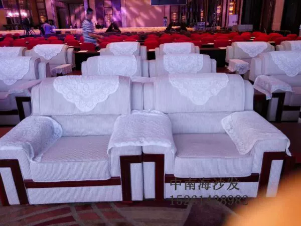 Bắc Kinh VIP sofa bàn cà phê cho thuê bàn ​​sofa đơn cho thuê triển lãm kinh doanh VIP đặc biệt nội thất sofa mượn - Đồ gỗ ngoài trời