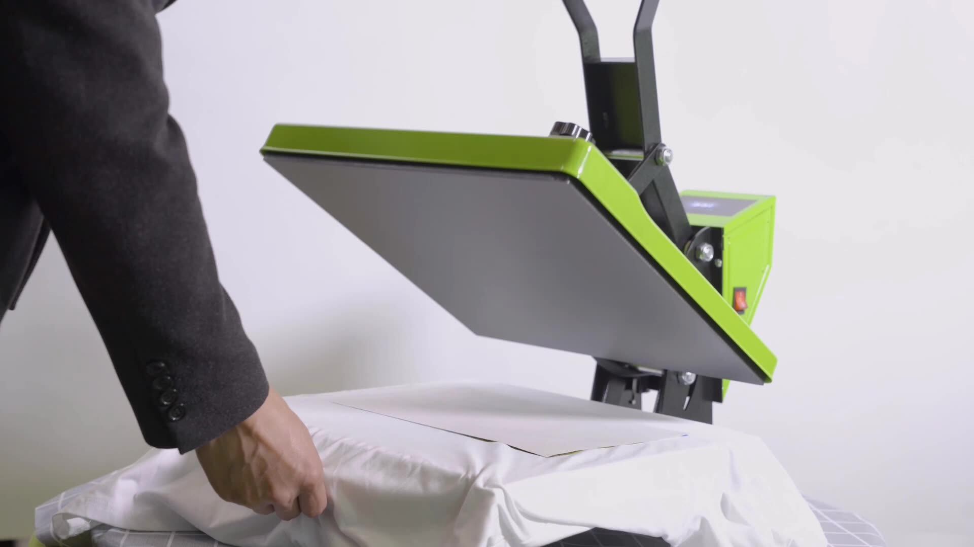 Cheapest Sublimation Digital T Shirt Printing Machine Flat Heat Press