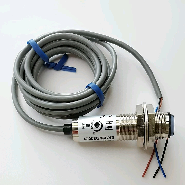 Photoelectric Sensor M18 Er18mds30c1 Diffuse Type Npn Photo Infusion