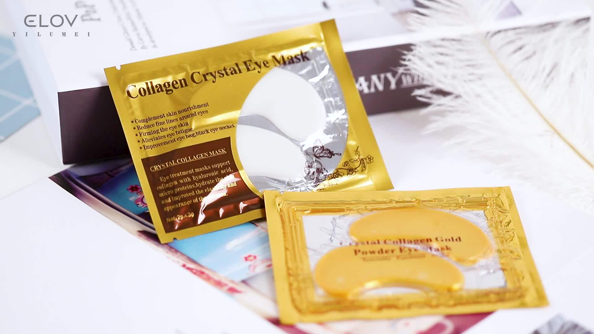 Wholesale Private Label Gold Crystal Collagen Antiwrinkle,Anti Aging