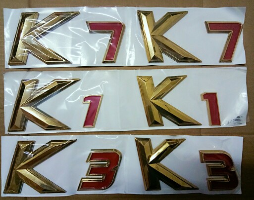 Tang Jun Ozu T7 T3 T1 T1 door handwriting K1 K3K7 car door word post door character Original Factory Accessories