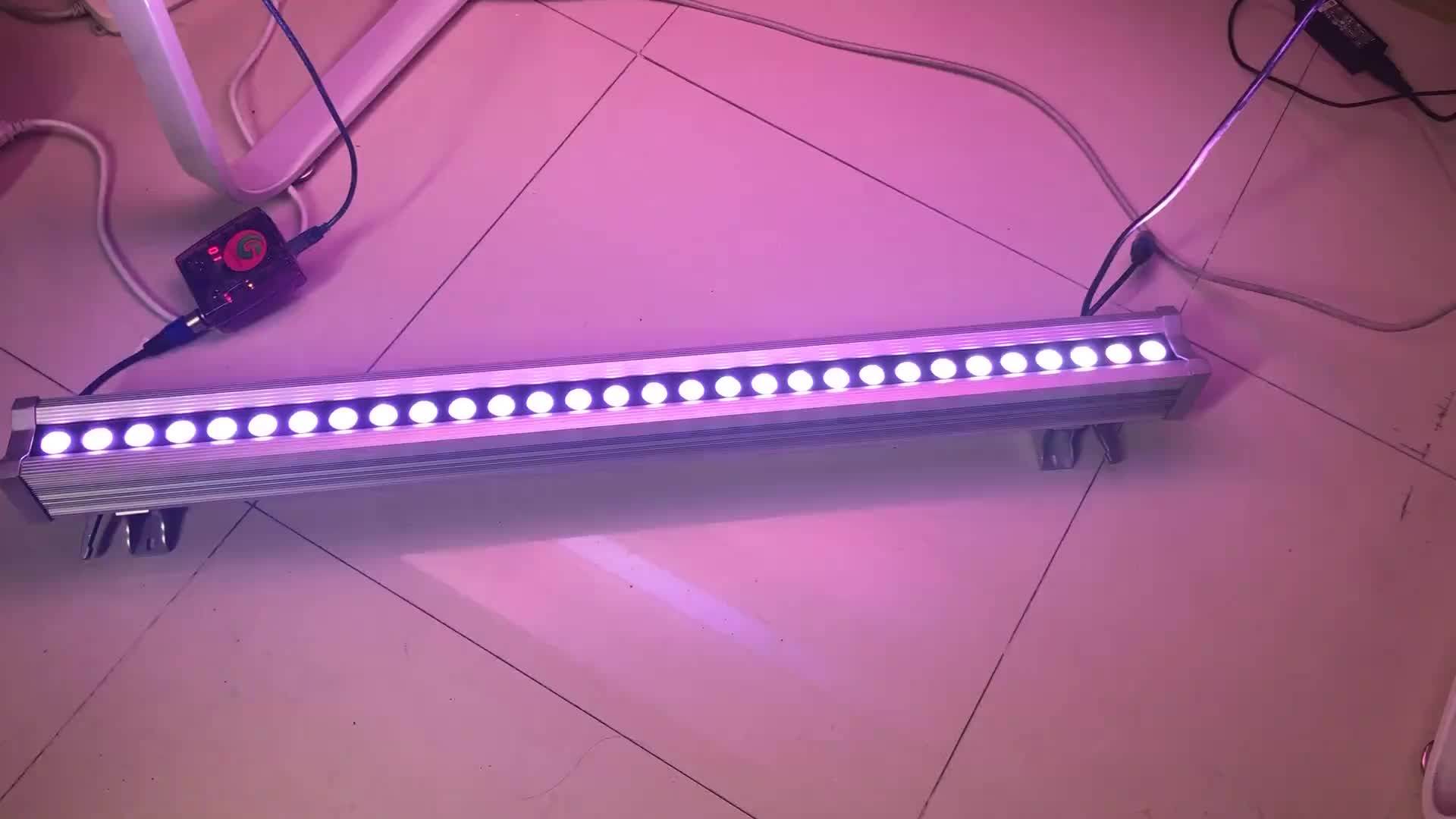 Point Control Dmx512 Rgb / Rgbw Led Wall Washers Outdoor Led Wall