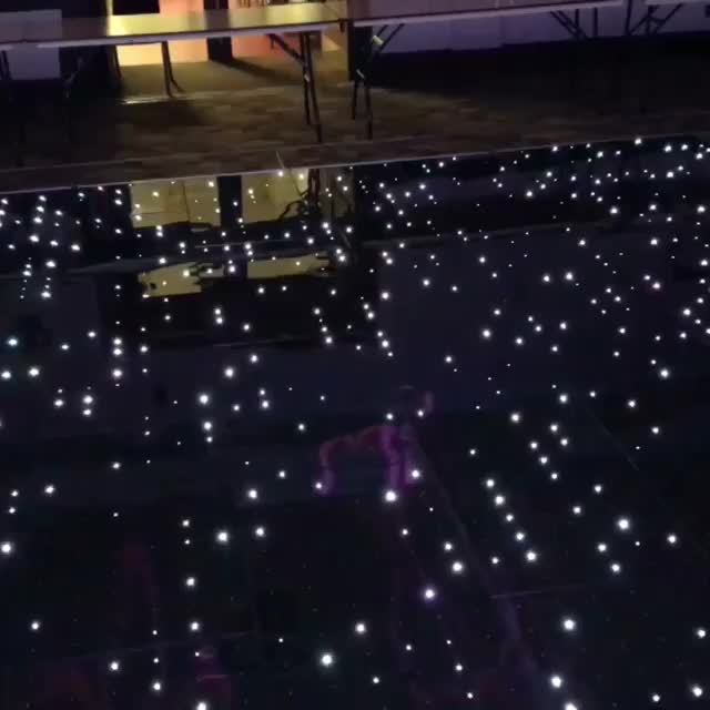 Wireless Wholesale Portable Wedding Party Acrylic Star Digital Lighted