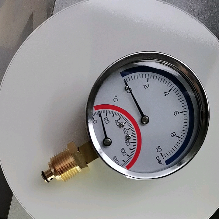 Water Temperature Gauge Hydraulic Steam Boiler Pressure Gauge Buy