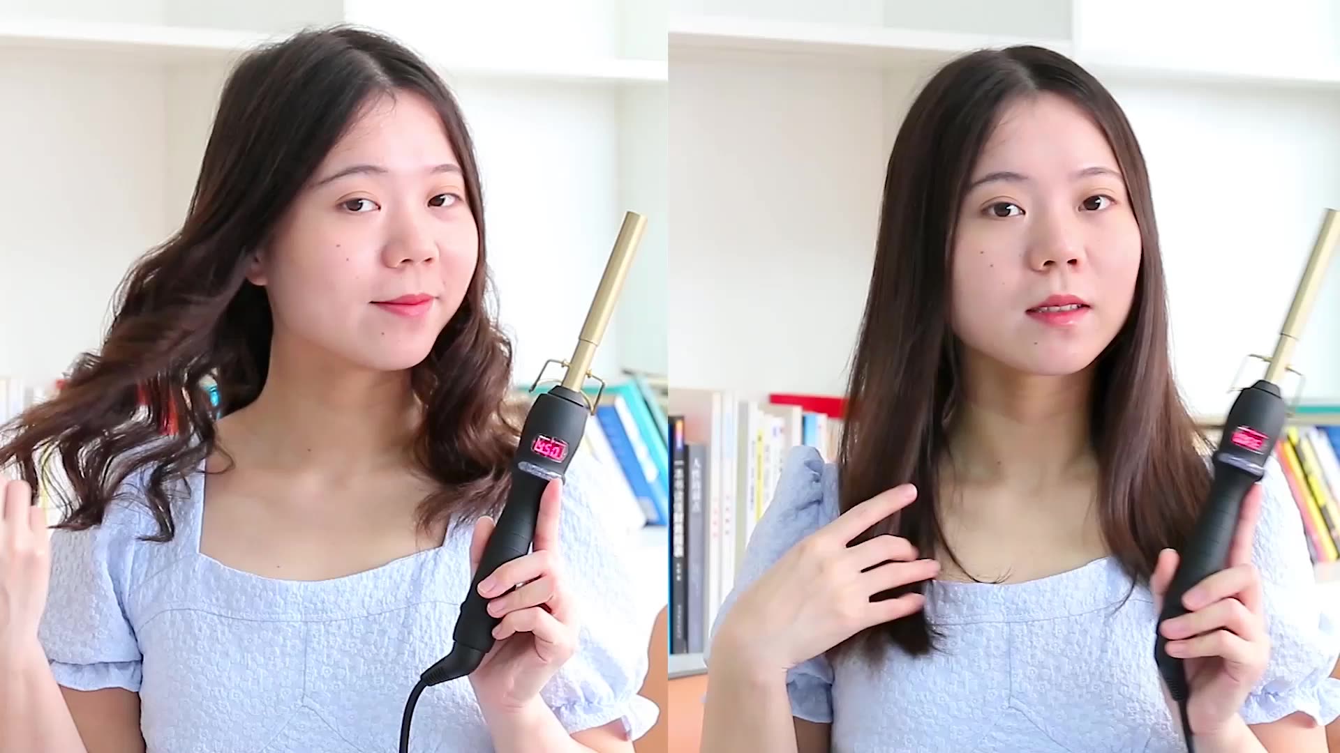 New Arrival Hot Straightener Portable Hair Brush with LCD Electric