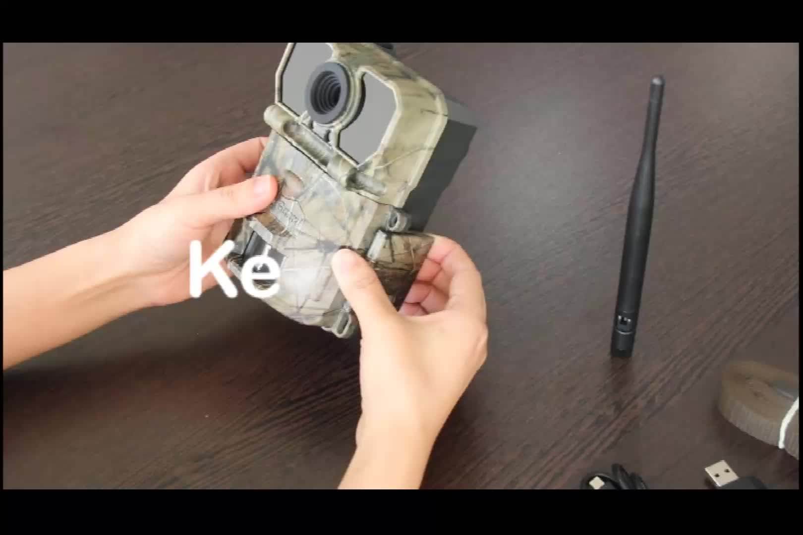 20mp Solar Wireless Night Vision Trail Game Animal Surveillance Cameras