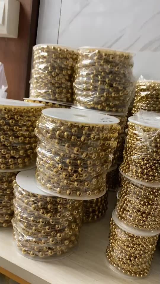 Bulk Sale Stainless Steel Ball Chain Roll For Jewelry Making Gold