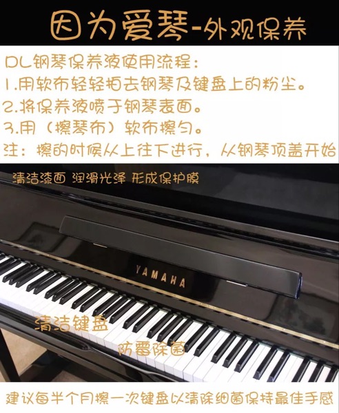 Toyama TOYAMA đánh bóng piano bảo dưỡng dầu bảo dưỡng dầu 120ML sạch hơn nhạc cụ chăm sóc đánh bóng vải đàn piano - Phụ kiện nhạc cụ dây đàn elixir